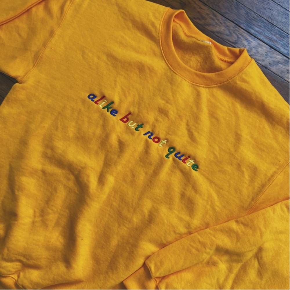 Alike But Not Quite Sweatshirt